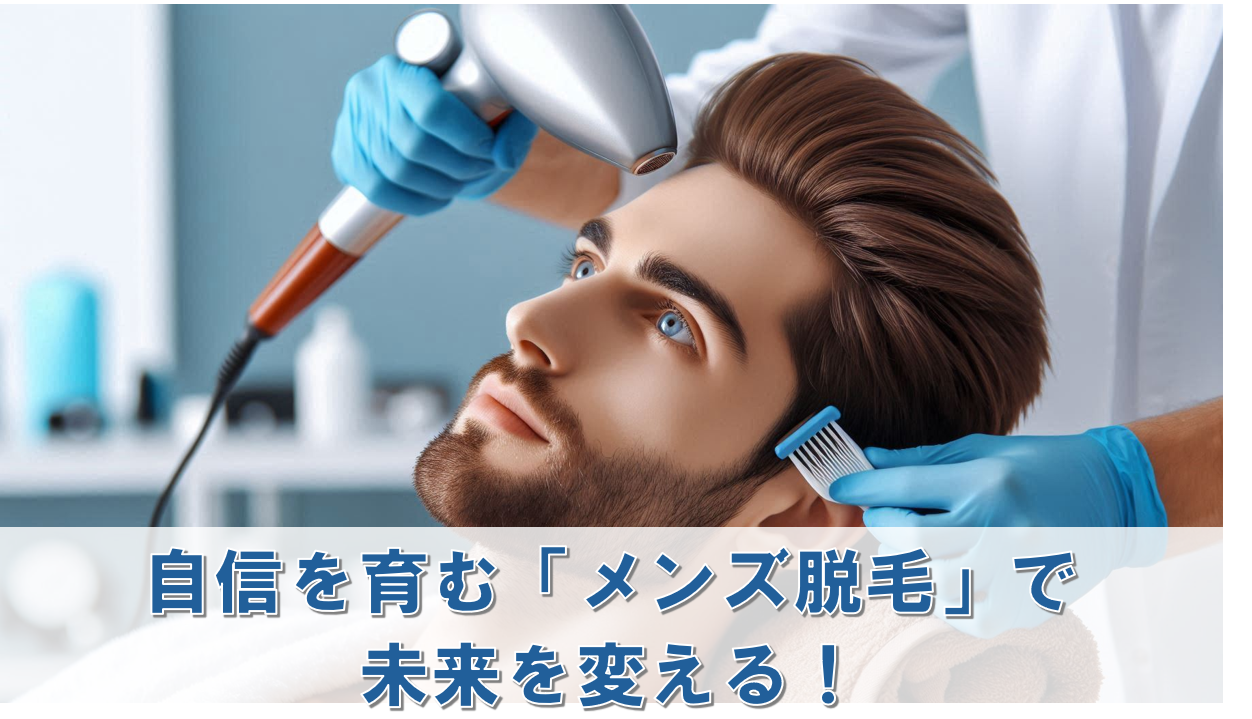 自信を育む「メンズ脱毛」で未来を変える！